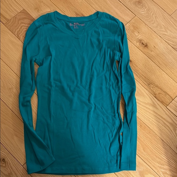 Bundle of Old Navy and Ruum Teal and Floral XL Long Sleeve Tees - Picture 12 of 14